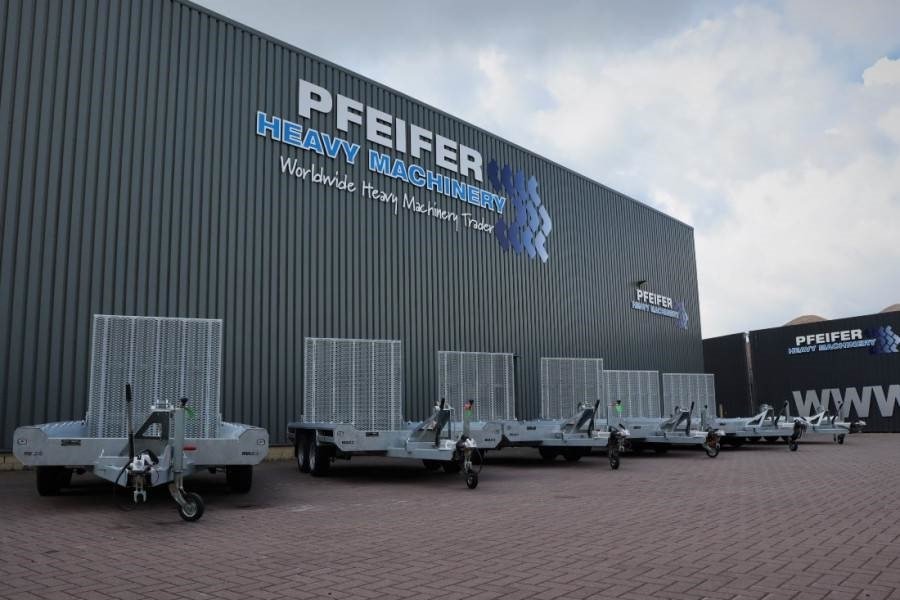 Hulco Terrax-2 3500kg 2 Axel Trailer, 2.770 kg Capacity, - Remorque voiture: photos 1 Hulco Terrax-2 3500kg 2 Axel Trailer, 2.770 kg Capacity, - Remorque voiture: photos 1