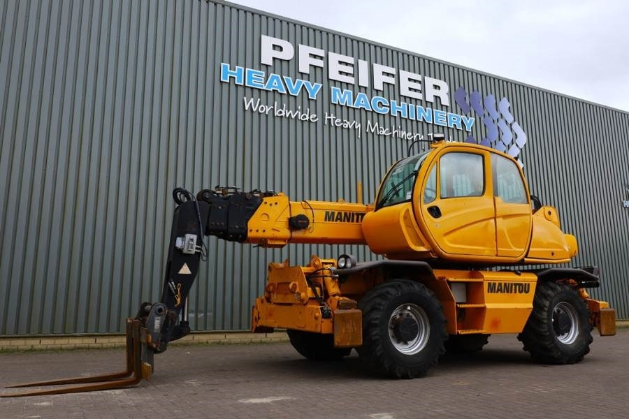 Manitou MRT2150 Privilege Diesel, 4x4 Drive And 4-Wheel St - Chariot télescopique: photos 1 Manitou MRT2150 Privilege Diesel, 4x4 Drive And 4-Wheel St - Chariot télescopique: photos 1