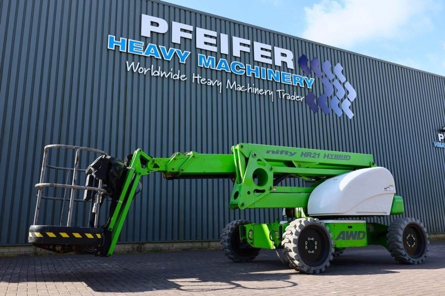 Niftylift HR21 HYBRID Hybrid, 4x4 Drive, 21m Working Height, - Nacelle articulée: photos 1 Niftylift HR21 HYBRID Hybrid, 4x4 Drive, 21m Working Height, - Nacelle articulée: photos 1