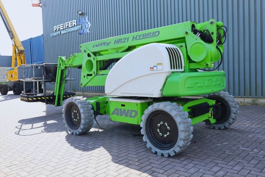 Nacelle articulée Niftylift HR21 HYBRID Hybrid, 4x4 Drive, 21m Working Height,: photos 9