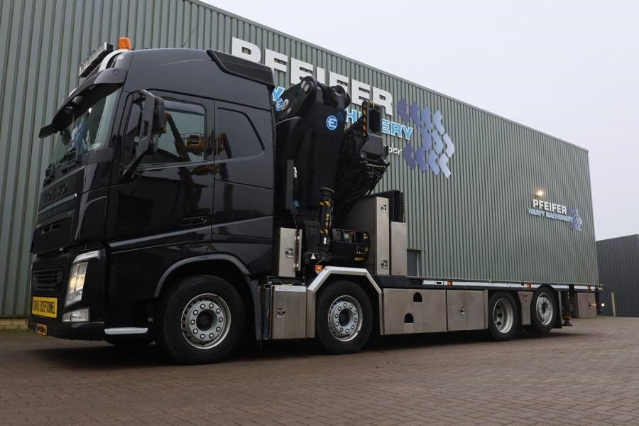 Volvo FH460 Globetrotter / EFFER 955 8S Euro 6, Valid In - Grue tout-terrain: photos 1 Volvo FH460 Globetrotter / EFFER 955 8S Euro 6, Valid In - Grue tout-terrain: photos 1