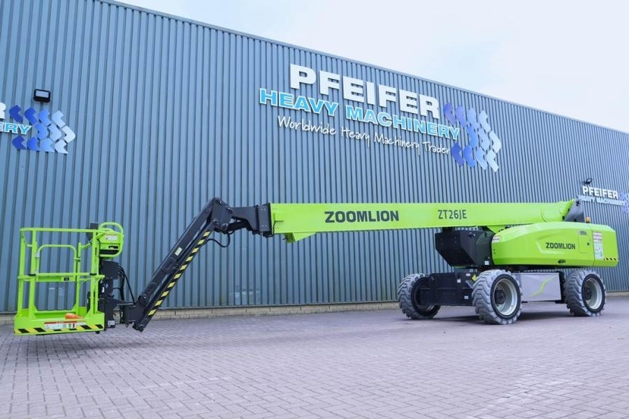 Zoomlion ZT26JE Fully Electric Lithium-Powered, 4x4 Rough T - Nacelle télescopique: photos 1 Zoomlion ZT26JE Fully Electric Lithium-Powered, 4x4 Rough T - Nacelle télescopique: photos 1