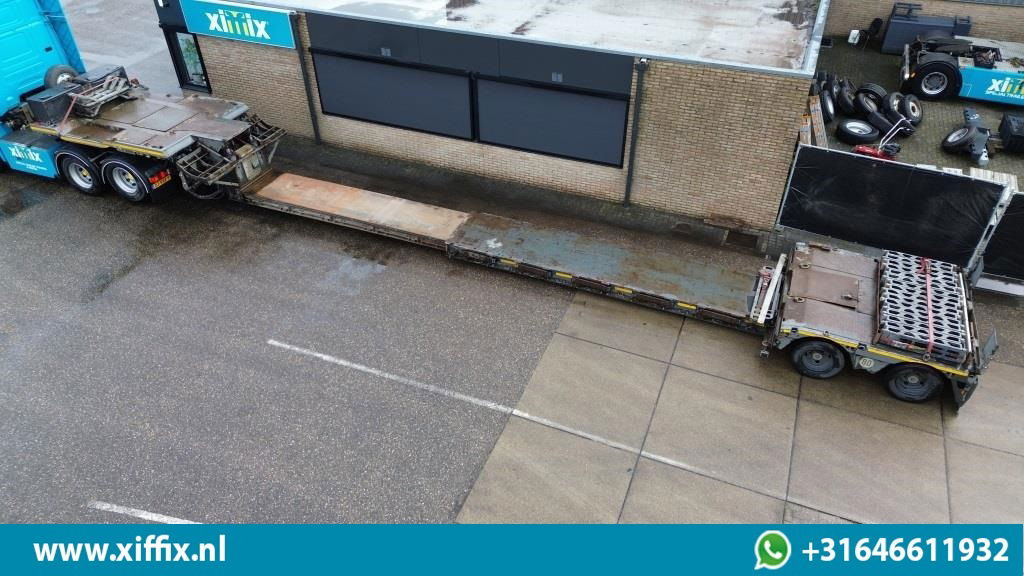 Diversen Kel-bert 2-ass. Uitschuifbare dieplader met afneembare nek / 2x gestuur - Semi-remorque surbaissé: photos 3 Diversen Kel-bert 2-ass. Uitschuifbare dieplader met afneembare nek / 2x gestuur - Semi-remorque surbaissé: photos 3