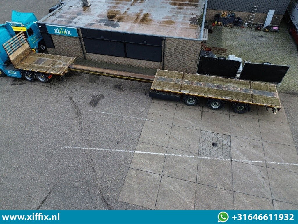 Meusburger 3-ass. Vlakke uitschuifbare oplegger / 3x gestuurd - Semi-remorque plateau: photos 2 Meusburger 3-ass. Vlakke uitschuifbare oplegger / 3x gestuurd - Semi-remorque plateau: photos 2