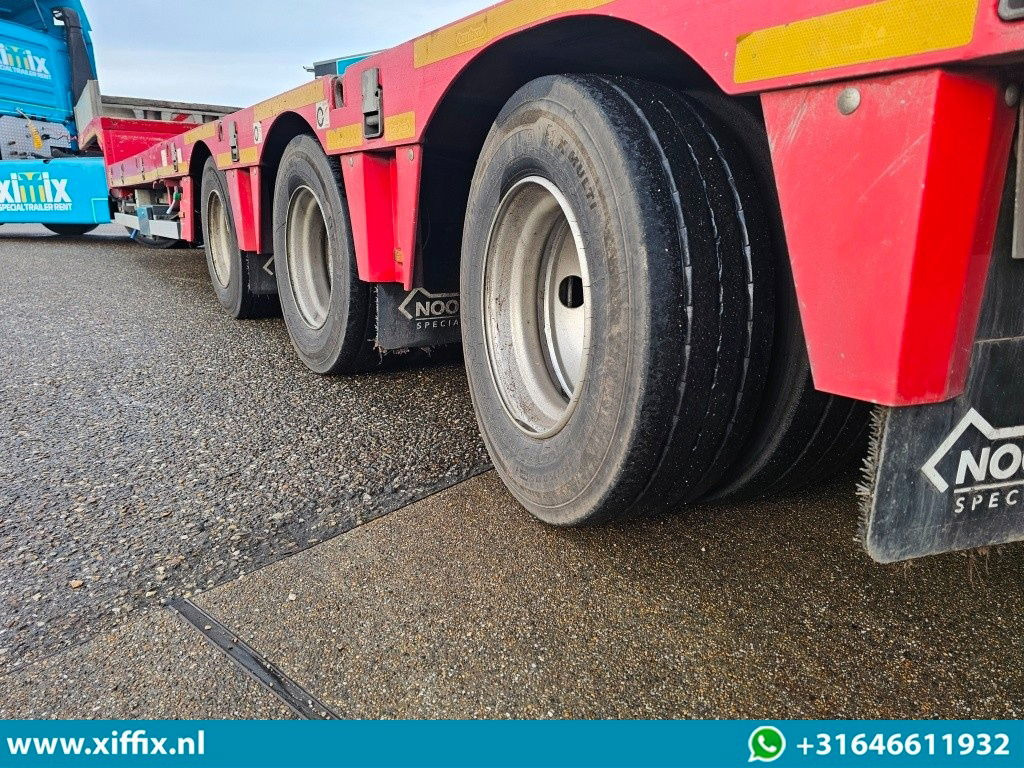 Nooteboom 3-ass. Uitschuifbare semi dieplader met dubbele hydr. Kleppen en Hefbed / Naloop gestuurd - Semi-remorque surbaissé: photos 5 Nooteboom 3-ass. Uitschuifbare semi dieplader met dubbele hydr. Kleppen en Hefbed / Naloop gestuurd - Semi-remorque surbaissé: photos 5