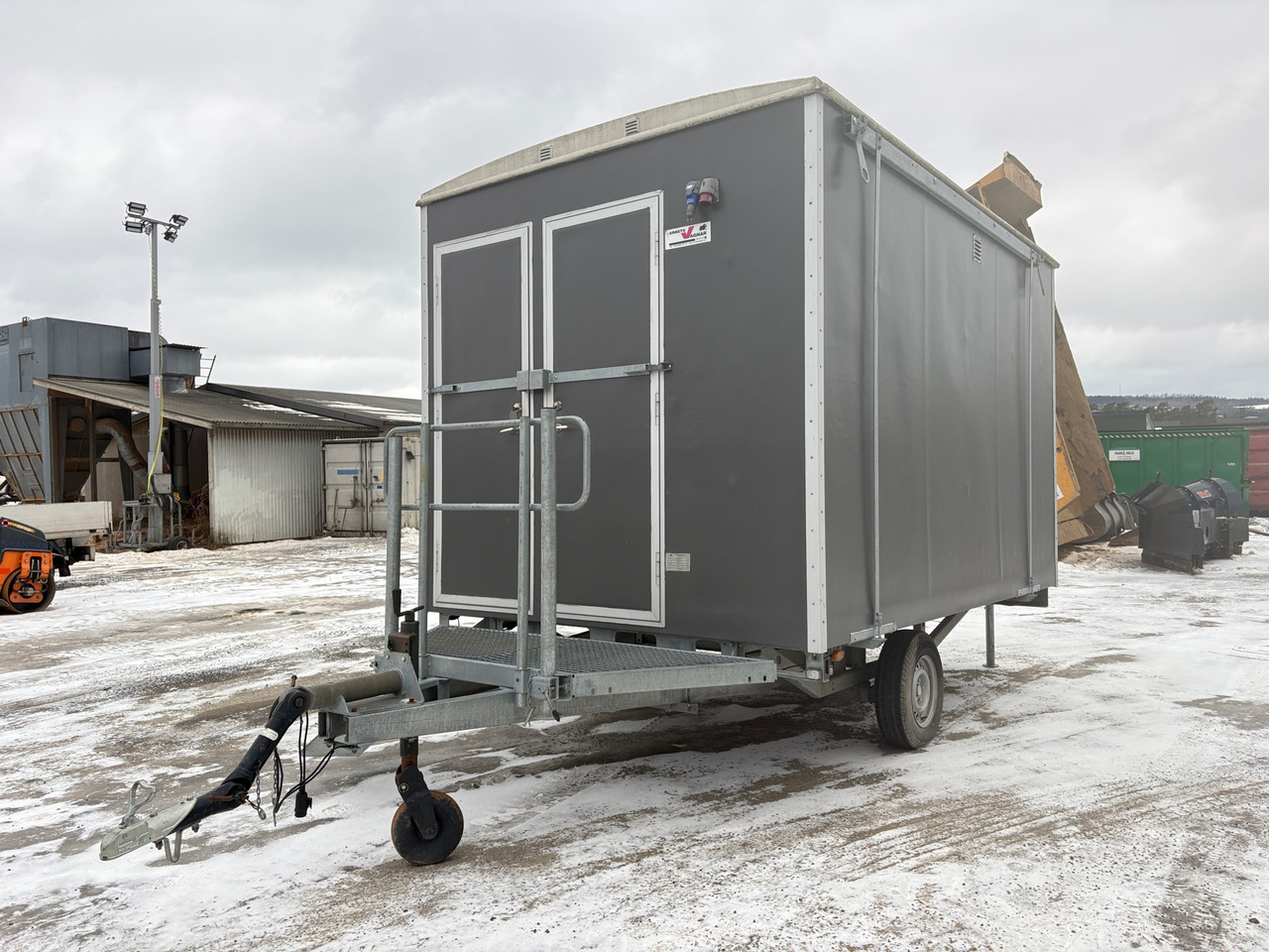 Arbetsvagnar RVT-6 - Conteneur comme habitat, Remorque: photos 1 Arbetsvagnar RVT-6 - Conteneur comme habitat, Remorque: photos 1