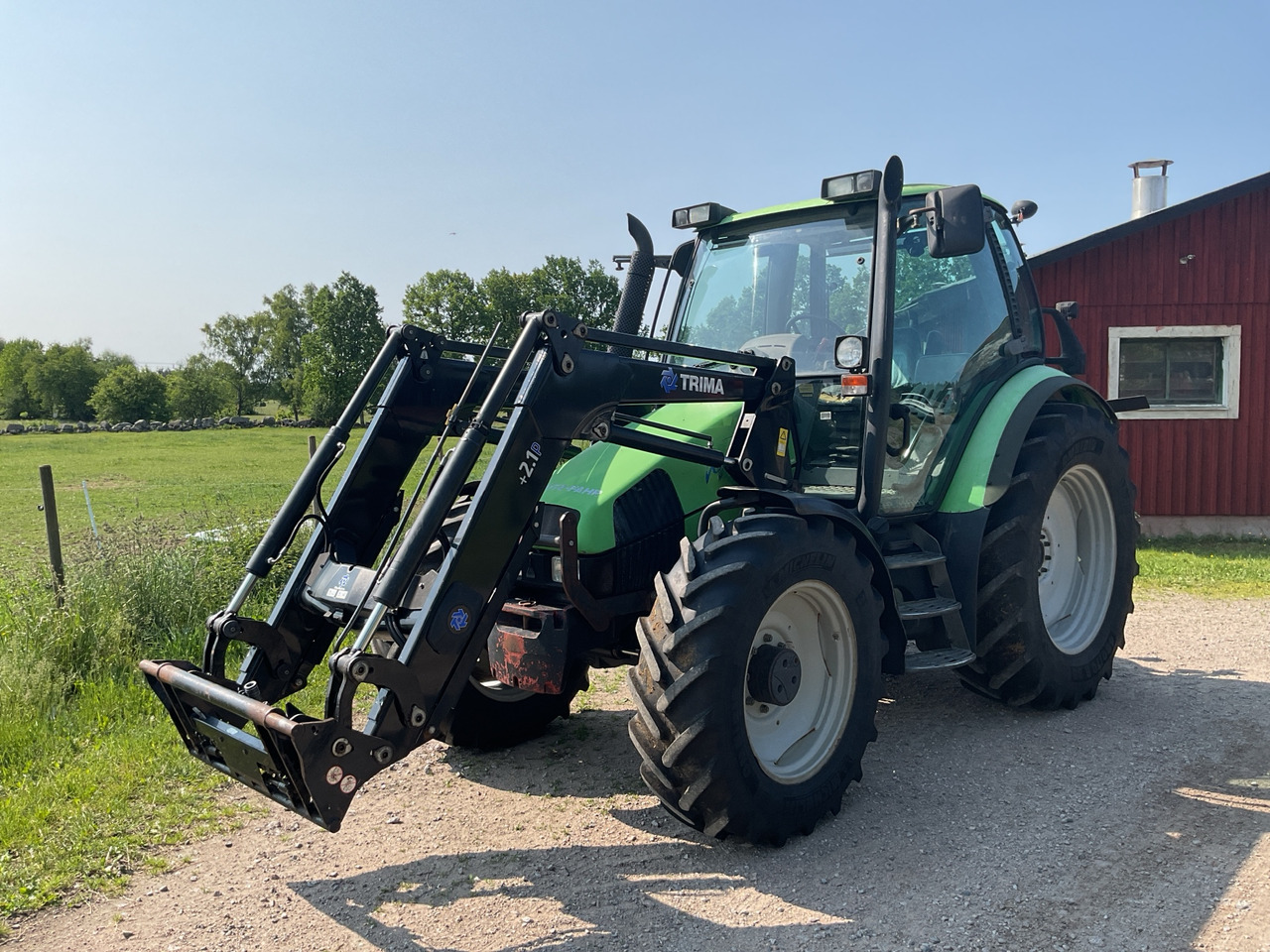 Deutz-Fahr Agrotron 90 - Tracteur agricole: photos 1 Deutz-Fahr Agrotron 90 - Tracteur agricole: photos 1