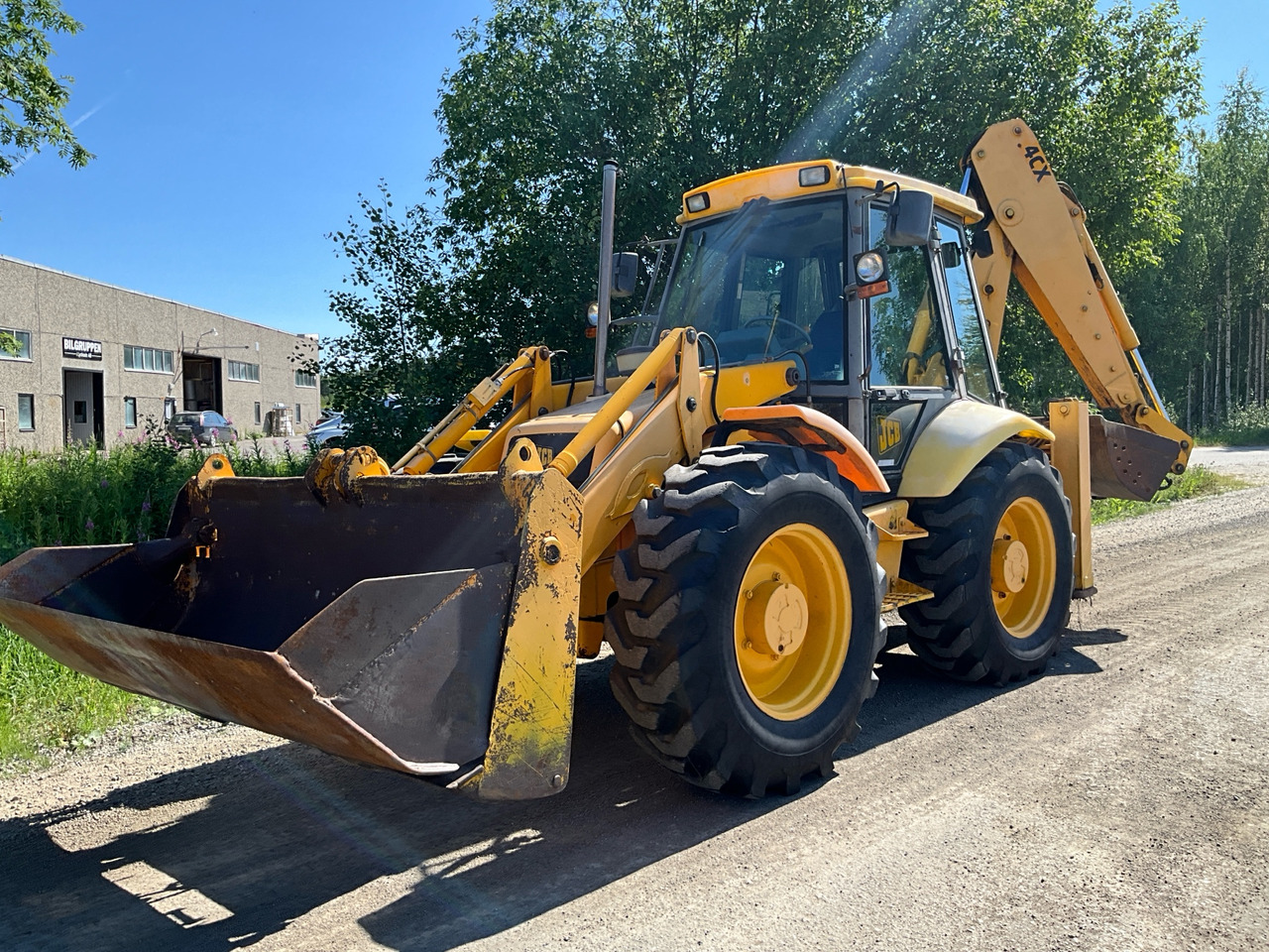 JCB 4CX - Tractopelle: photos 1 JCB 4CX - Tractopelle: photos 1