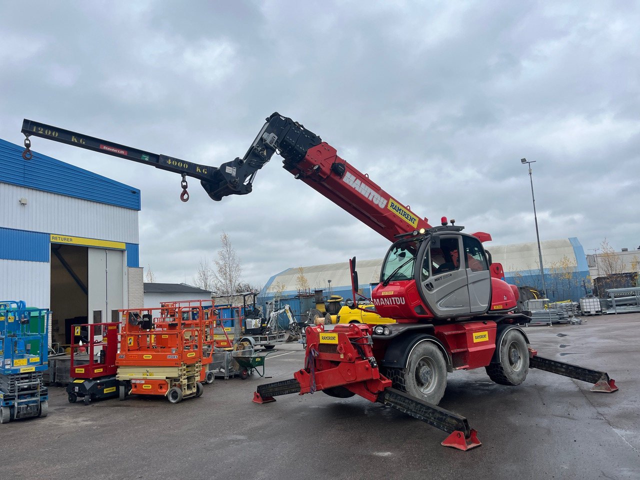 Manitou MRT2150 Privilege - Chariot télescopique: photos 1 Manitou MRT2150 Privilege - Chariot télescopique: photos 1