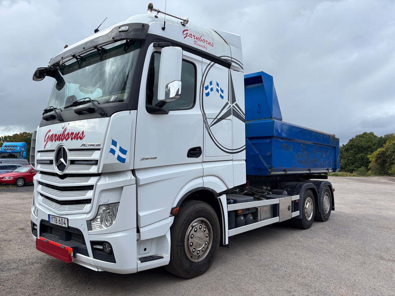 Mercedes-Benz Actros Z545 - Camion benne: photos 1 Mercedes-Benz Actros Z545 - Camion benne: photos 1