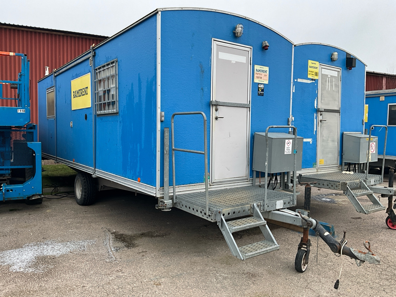 Norrlandsvagnar PV5WD - Conteneur comme habitat, Remorque: photos 1 Norrlandsvagnar PV5WD - Conteneur comme habitat, Remorque: photos 1