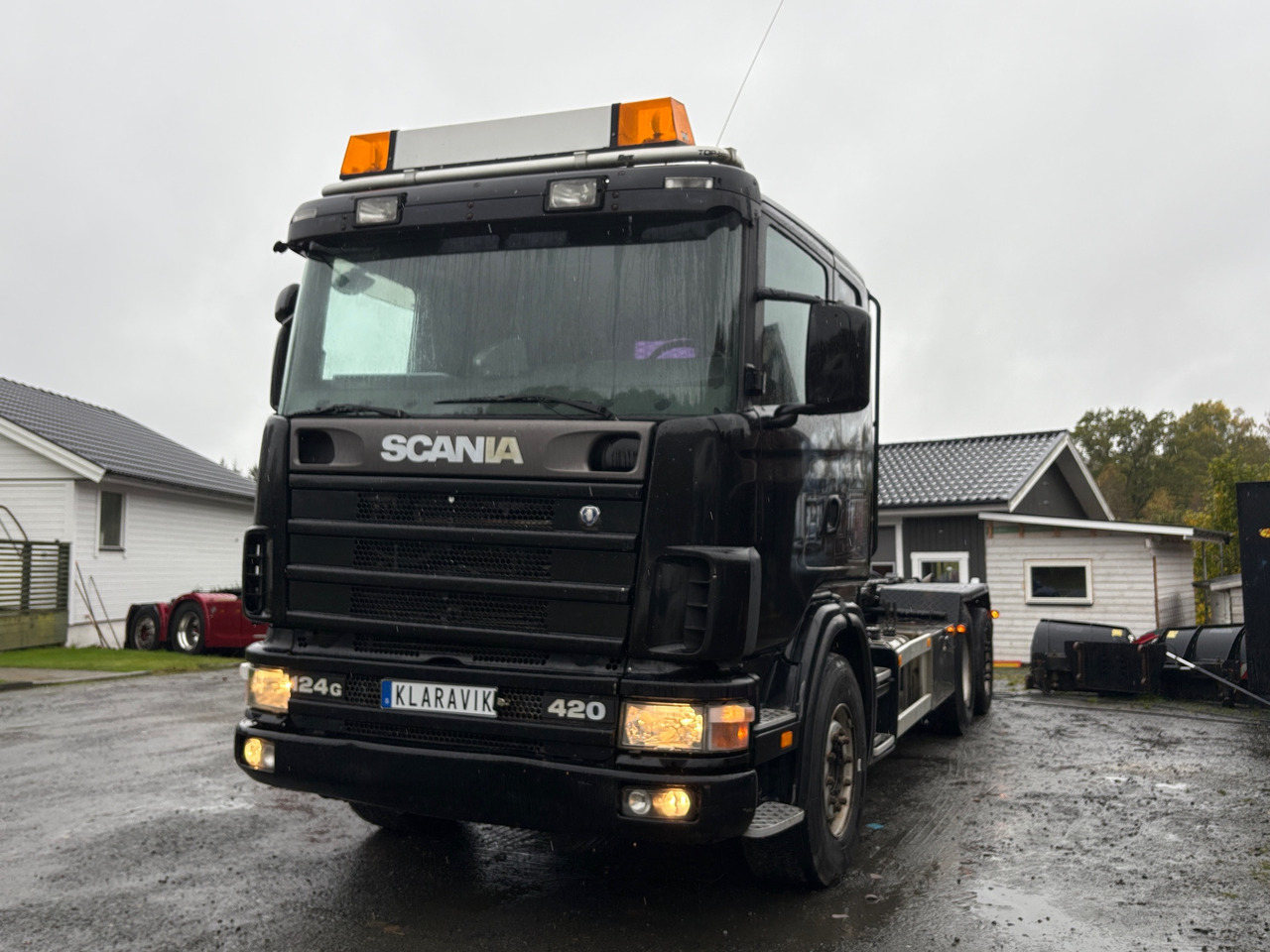 Scania 124G 420 - Camion ampliroll: photos 1 Scania 124G 420 - Camion ampliroll: photos 1