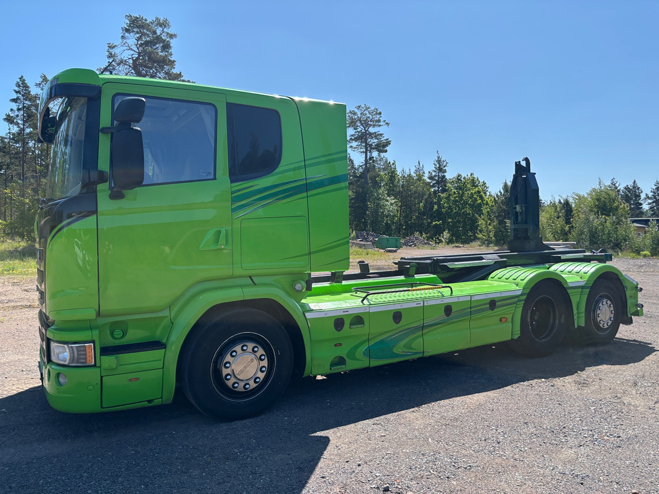 Scania G490 6X2 - Camion ampliroll: photos 1 Scania G490 6X2 - Camion ampliroll: photos 1