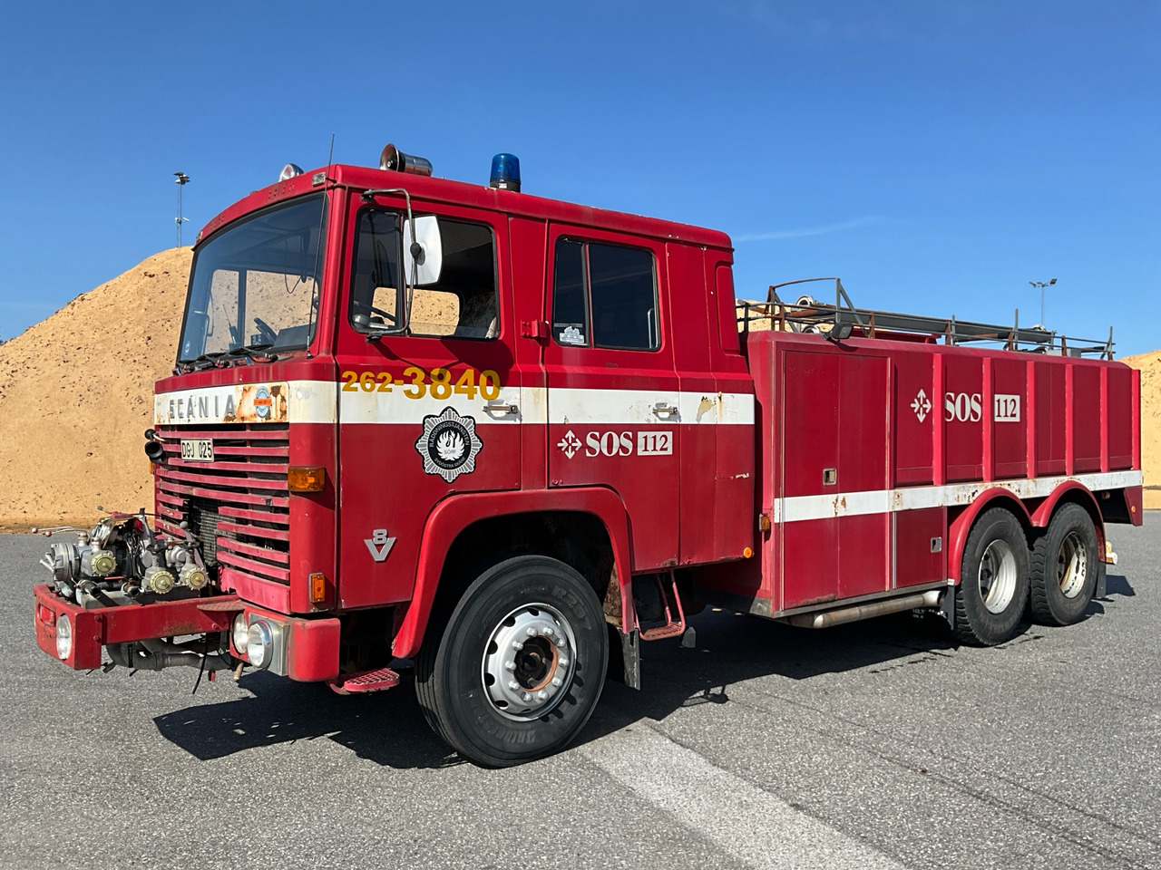 Scania LBS140 - Camion de pompier: photos 1 Scania LBS140 - Camion de pompier: photos 1