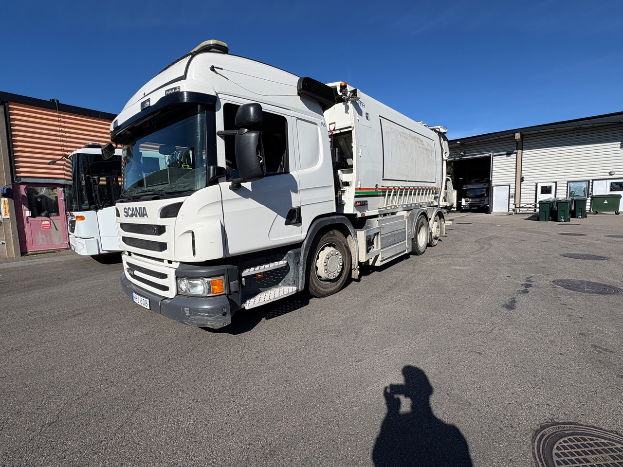 Scania P340 - Benne à ordures ménagères: photos 1 Scania P340 - Benne à ordures ménagères: photos 1