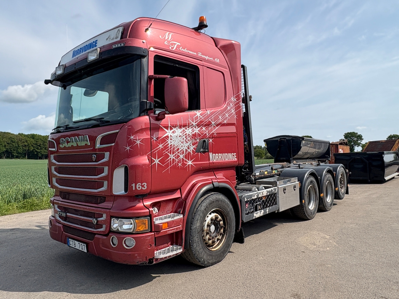 Scania R730 - Camion ampliroll: photos 1 Scania R730 - Camion ampliroll: photos 1