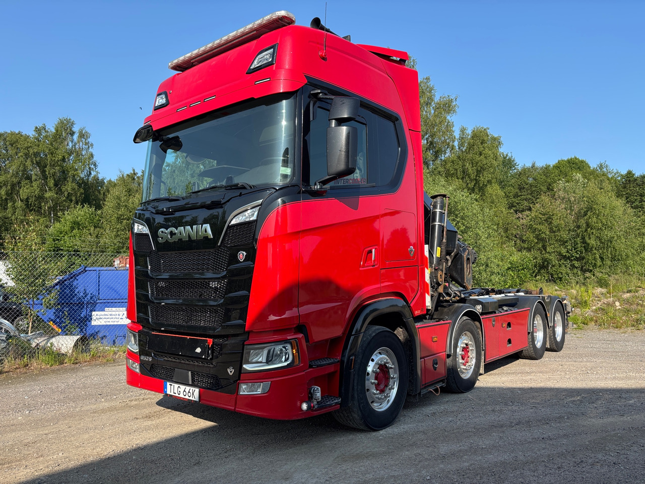 Scania S650 - Camion grue: photos 1 Scania S650 - Camion grue: photos 1