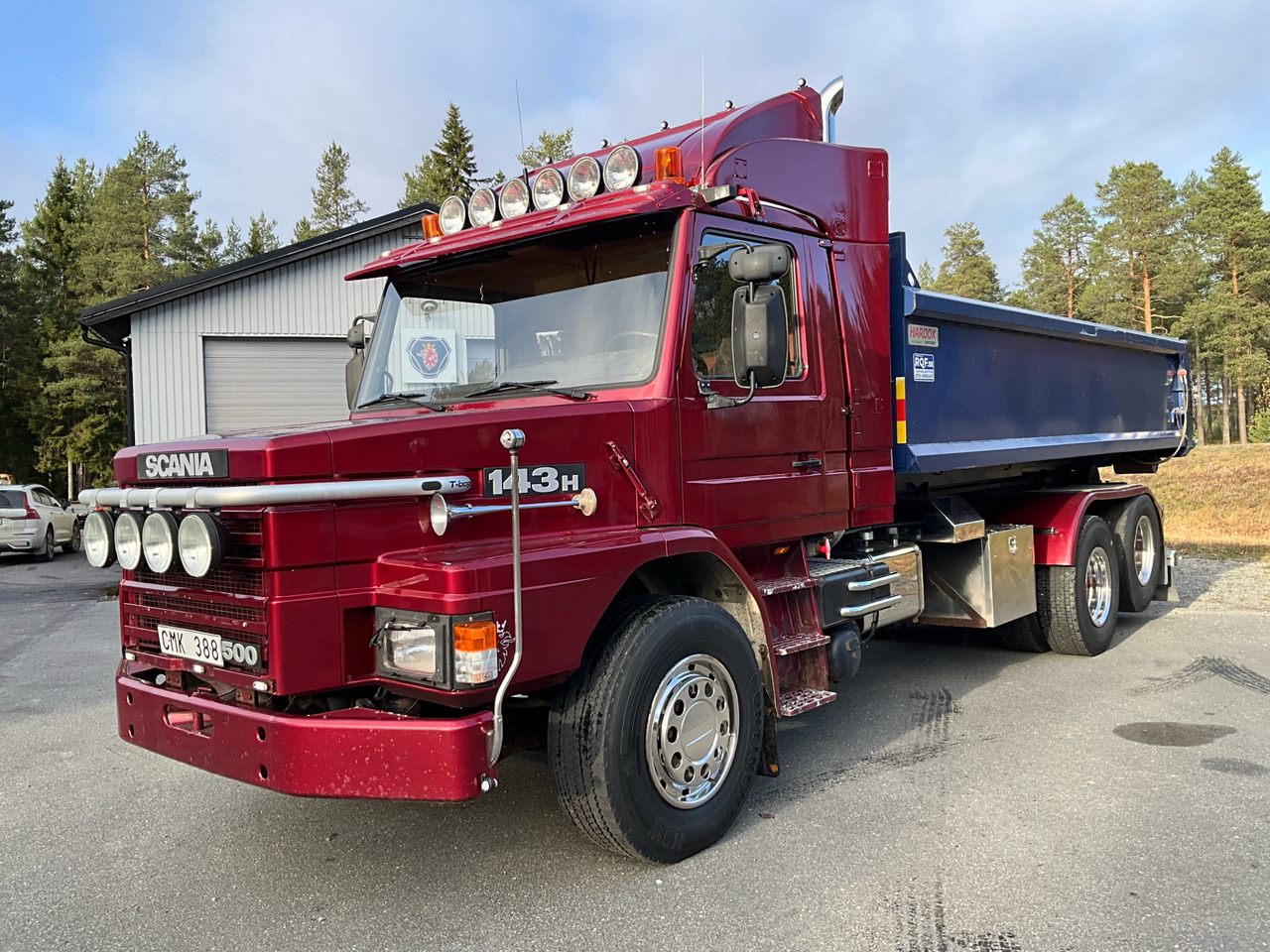 Scania T143H - Camion ampliroll: photos 1 Scania T143H - Camion ampliroll: photos 1