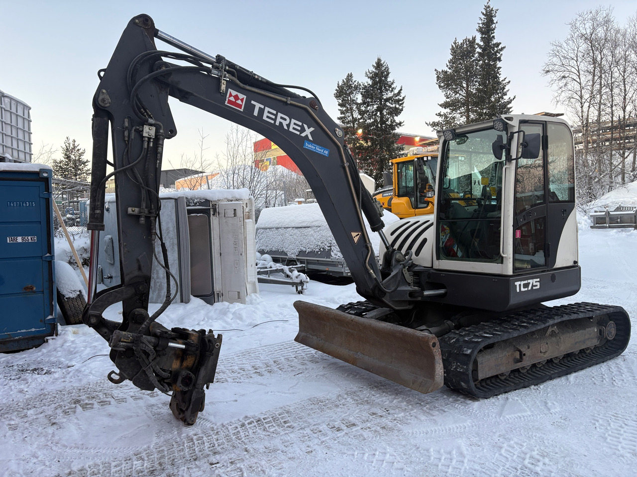 Terex TC75 - Pelle: photos 1 Terex TC75 - Pelle: photos 1