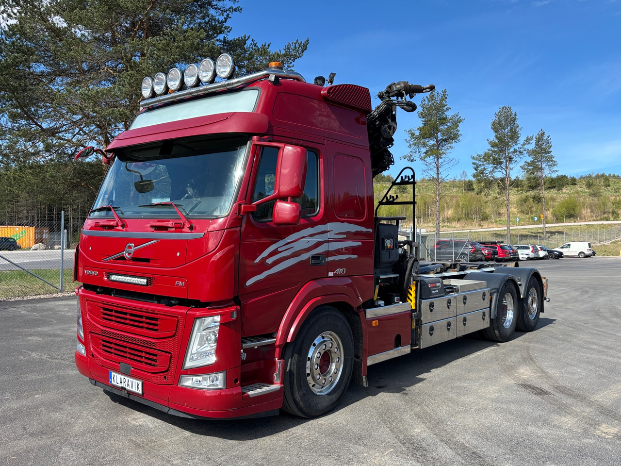 Volvo FM 410 - Camion grue: photos 1 Volvo FM 410 - Camion grue: photos 1