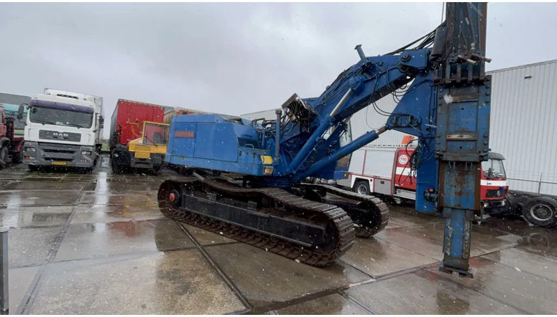 Liebherr 941 excavator with ABI driller - Foreuse: photos 2 Liebherr 941 excavator with ABI driller - Foreuse: photos 2