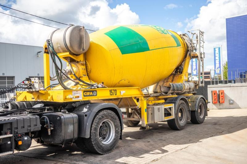 Cifa BETON MIXER/MALAXEUR/MISCHER 12M3 - STEERING AXLE - Semi-remorque malaxeur: photos 1 Cifa BETON MIXER/MALAXEUR/MISCHER 12M3 - STEERING AXLE - Semi-remorque malaxeur: photos 1