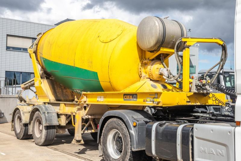 Cifa BETON MIXER/MALAXEUR/MISCHER 12M3 - STEERING AXLE - Semi-remorque malaxeur: photos 2 Cifa BETON MIXER/MALAXEUR/MISCHER 12M3 - STEERING AXLE - Semi-remorque malaxeur: photos 2