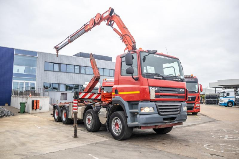 DAF CF 410-8X4+MKG 141A2 - EURO 5 - Camion ampliroll, Camion grue: photos 3 DAF CF 410-8X4+MKG 141A2 - EURO 5 - Camion ampliroll, Camion grue: photos 3