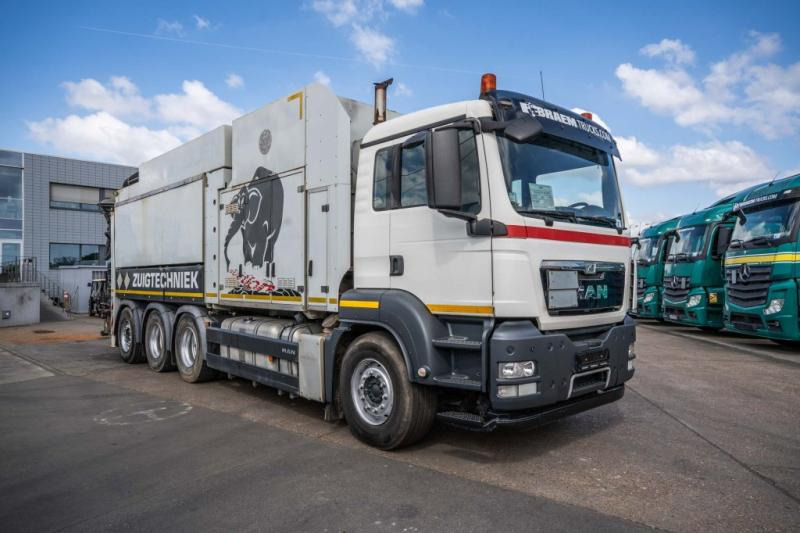 MAN TGS 32.540 8x4-4 BL + MTS - Camion hydrocureur: photos 2 MAN TGS 32.540 8x4-4 BL + MTS - Camion hydrocureur: photos 2