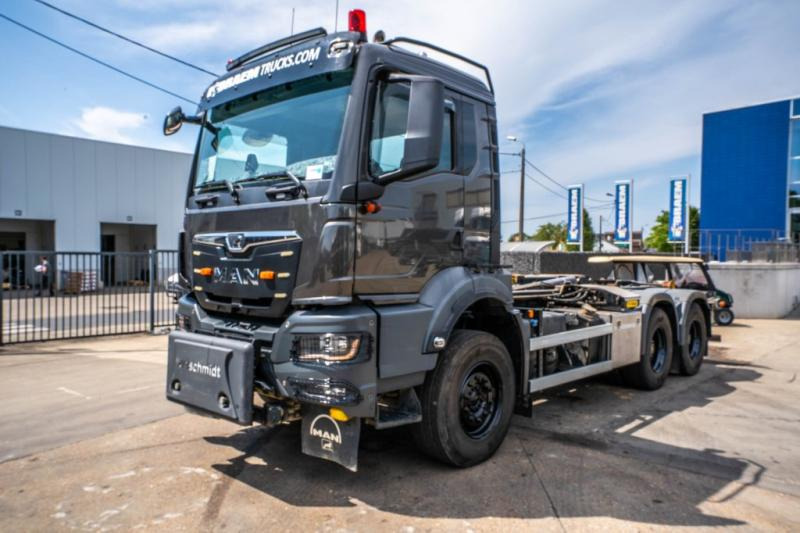 MAN TGS 33.470 BL - PALFINGER - Camion ampliroll: photos 1 MAN TGS 33.470 BL - PALFINGER - Camion ampliroll: photos 1