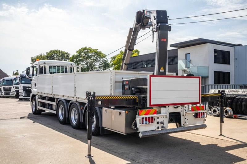 MAN TGS 35.420 BL-8x4-4+HIAB 188 E-2 - Camion plateau, Camion grue: photos 4 MAN TGS 35.420 BL-8x4-4+HIAB 188 E-2 - Camion plateau, Camion grue: photos 4
