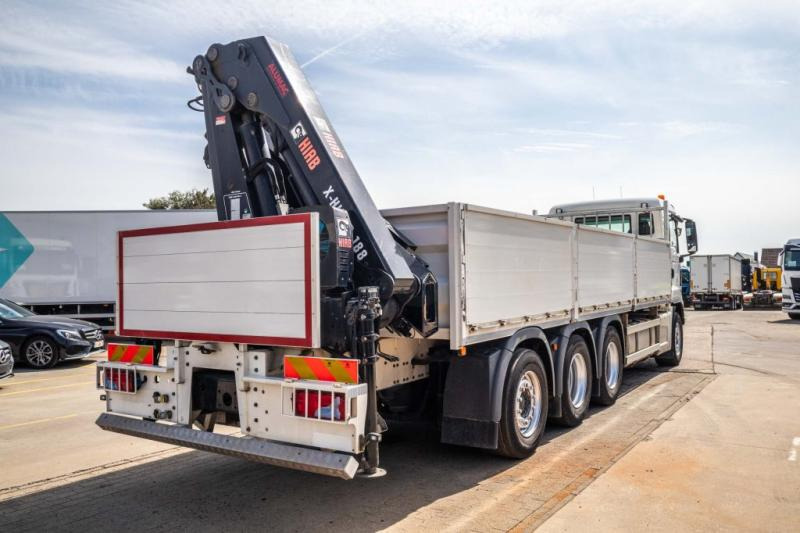 Camion plateau, Camion grue MAN TGS 35.420 BL-8x4-4+HIAB 188 E-2: photos 6