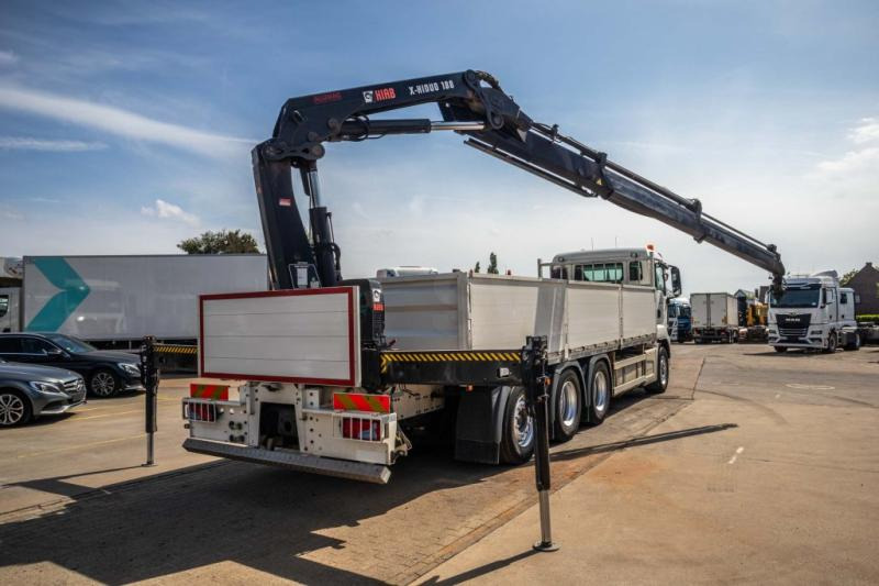 MAN TGS 35.420 BL-8x4-4+HIAB 188 E-2 - Camion plateau, Camion grue: photos 3 MAN TGS 35.420 BL-8x4-4+HIAB 188 E-2 - Camion plateau, Camion grue: photos 3