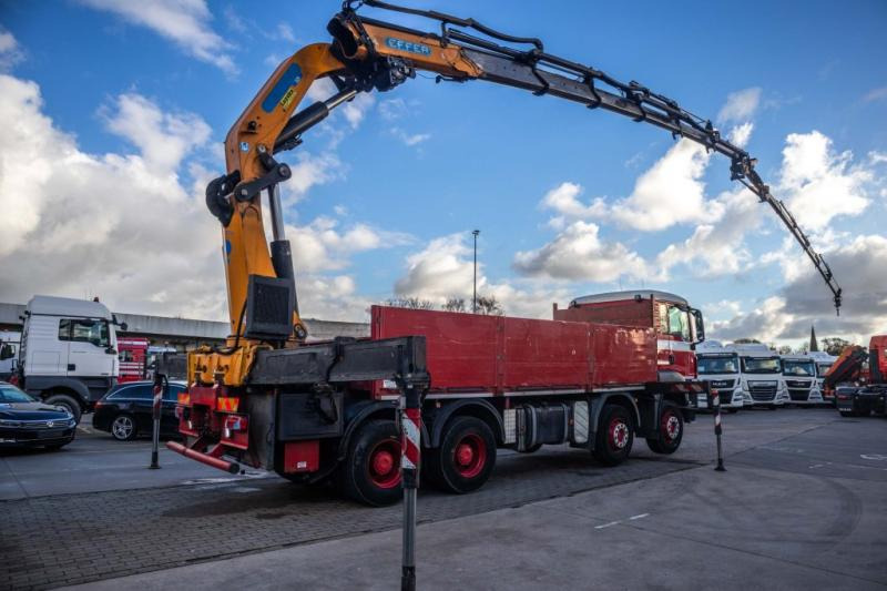 MAN TGS 41.400 BB + EFFER 525/6x+JIB 6x - Camion plateau, Camion grue: photos 2 MAN TGS 41.400 BB + EFFER 525/6x+JIB 6x - Camion plateau, Camion grue: photos 2