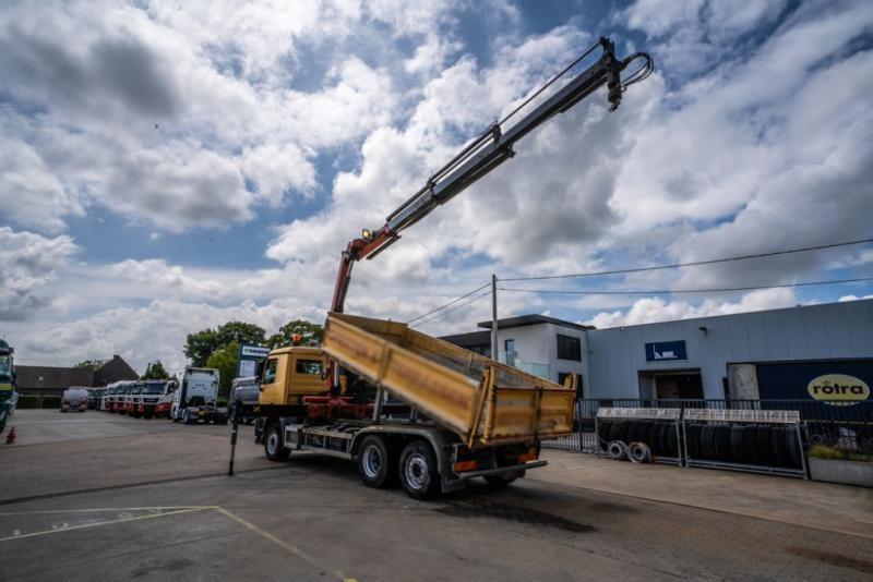 Mercedes ACTROS 2641-MP3-6x2-4+ PK 18 T/m/3XHydr. - Camion benne, Camion grue: photos 5 Mercedes ACTROS 2641-MP3-6x2-4+ PK 18 T/m/3XHydr. - Camion benne, Camion grue: photos 5