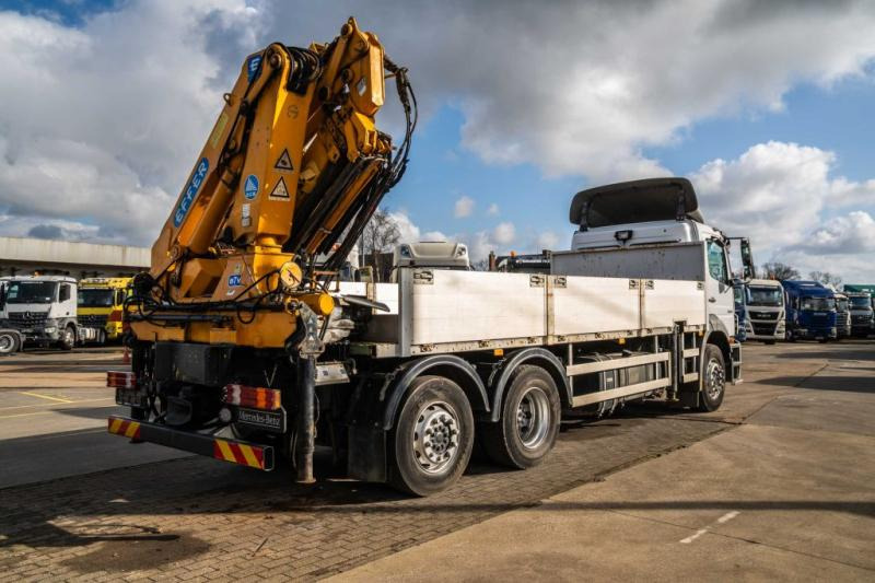 Mercedes AXOR 2529 L - EFFER 250/4S+JIB - Camion plateau, Camion grue: photos 4 Mercedes AXOR 2529 L - EFFER 250/4S+JIB - Camion plateau, Camion grue: photos 4