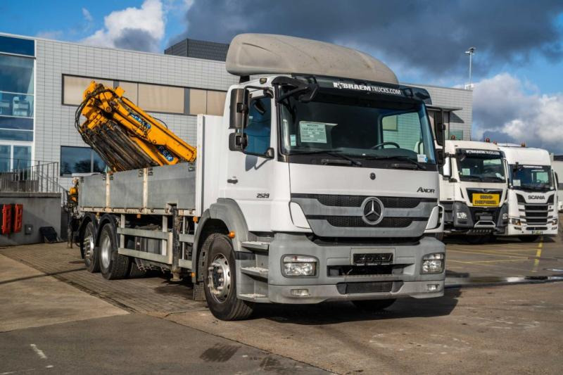 Mercedes AXOR 2529 L - EFFER 250/4S+JIB - Camion plateau, Camion grue: photos 2 Mercedes AXOR 2529 L - EFFER 250/4S+JIB - Camion plateau, Camion grue: photos 2