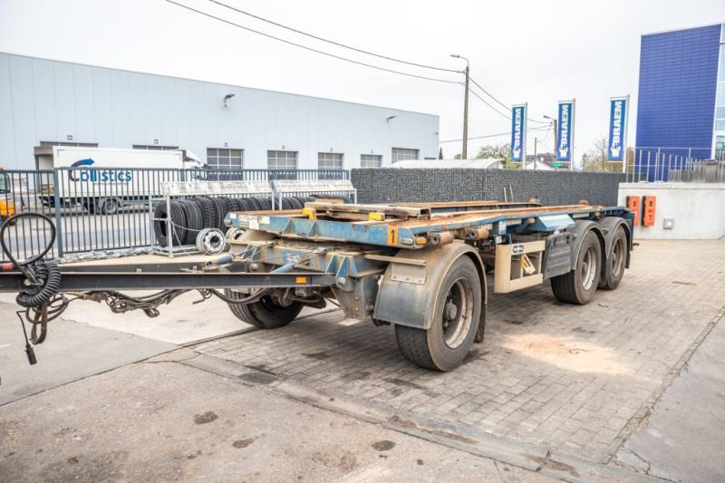 VANHOOL CONTAINER AANHANGER - Remorque: photos 1 VANHOOL CONTAINER AANHANGER - Remorque: photos 1