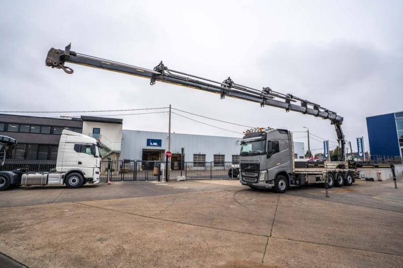 Volvo FH 420 - HIAB 377-E8 -HIPRO/ 8xhydr. - Camion plateau, Camion grue: photos 1 Volvo FH 420 - HIAB 377-E8 -HIPRO/ 8xhydr. - Camion plateau, Camion grue: photos 1