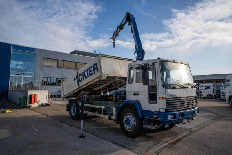 Volvo FL 619 - PK 9501 - Camion benne, Camion grue: photos 2 Volvo FL 619 - PK 9501 - Camion benne, Camion grue: photos 2