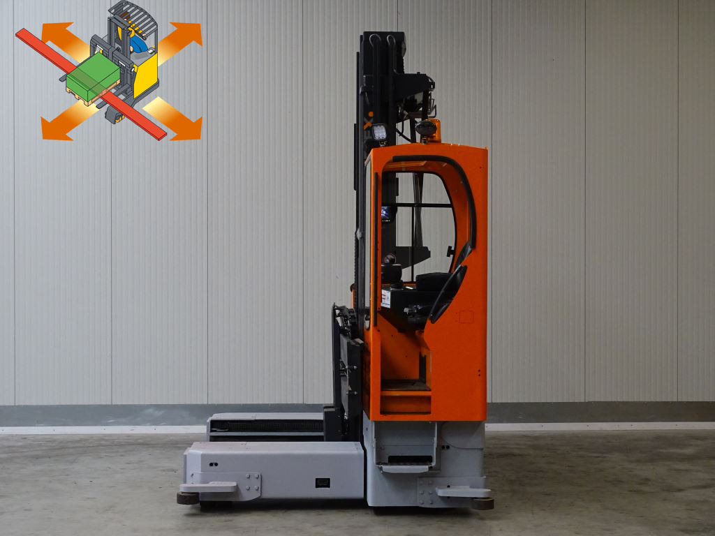 Hubtex MQ40 - Chariot multidirectionnel: photos 1 Hubtex MQ40 - Chariot multidirectionnel: photos 1