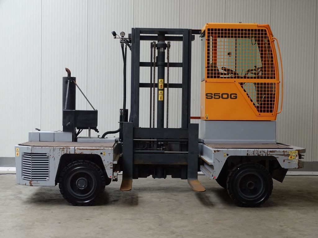Hubtex S50G - 652 MTH - GAS - Chariot latéral: photos 3 Hubtex S50G - 652 MTH - GAS - Chariot latéral: photos 3
