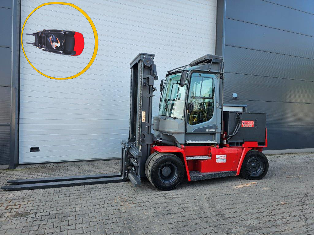 Kalmar ECG80-6 - Drehsitz - Chariot élévateur électrique: photos 1 Kalmar ECG80-6 - Drehsitz - Chariot élévateur électrique: photos 1