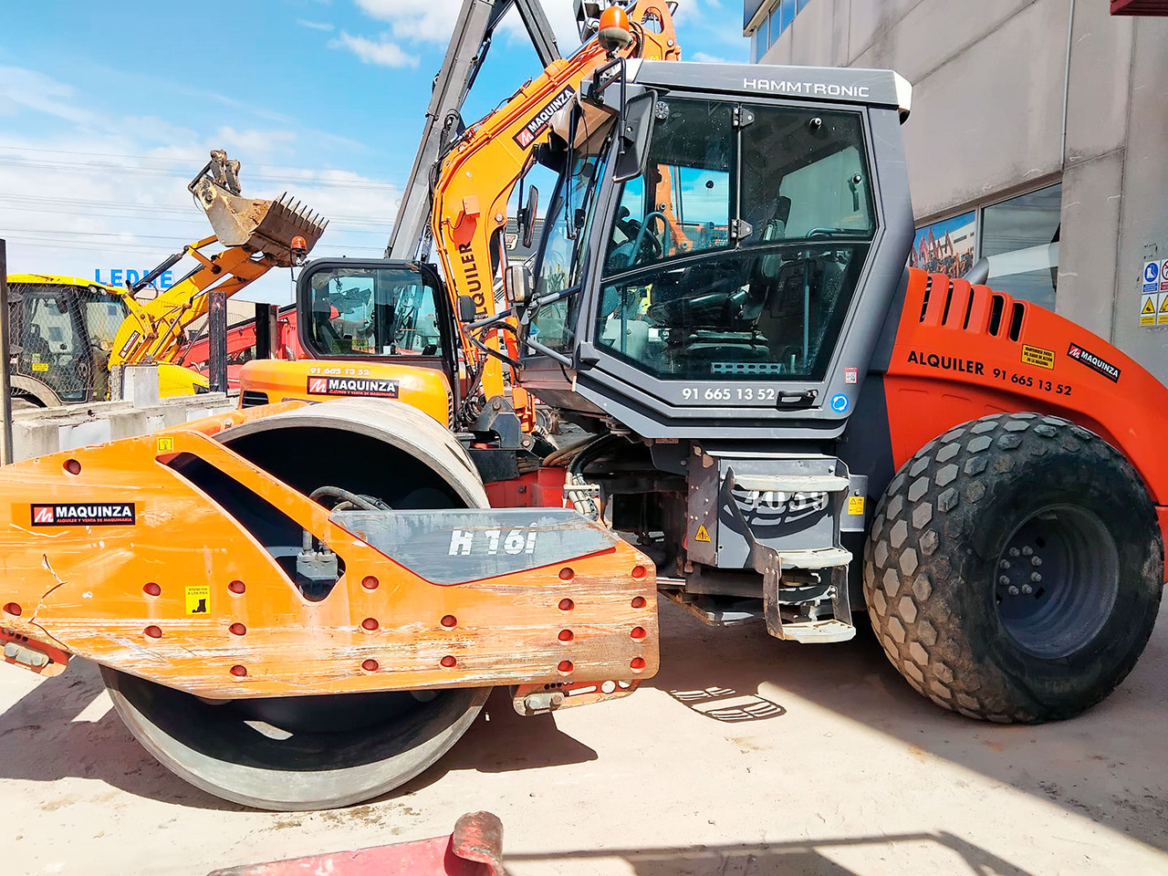 Compacteur à pieds de mouton/ Monocylindre HAMM H16i: photos 7