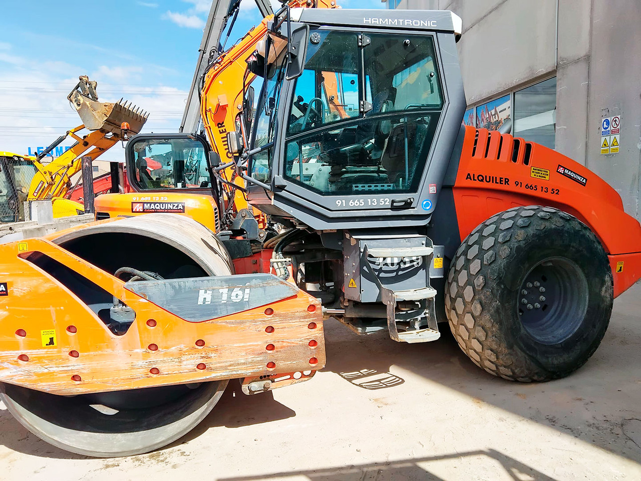 Compacteur à pieds de mouton/ Monocylindre HAMM H16i: photos 9