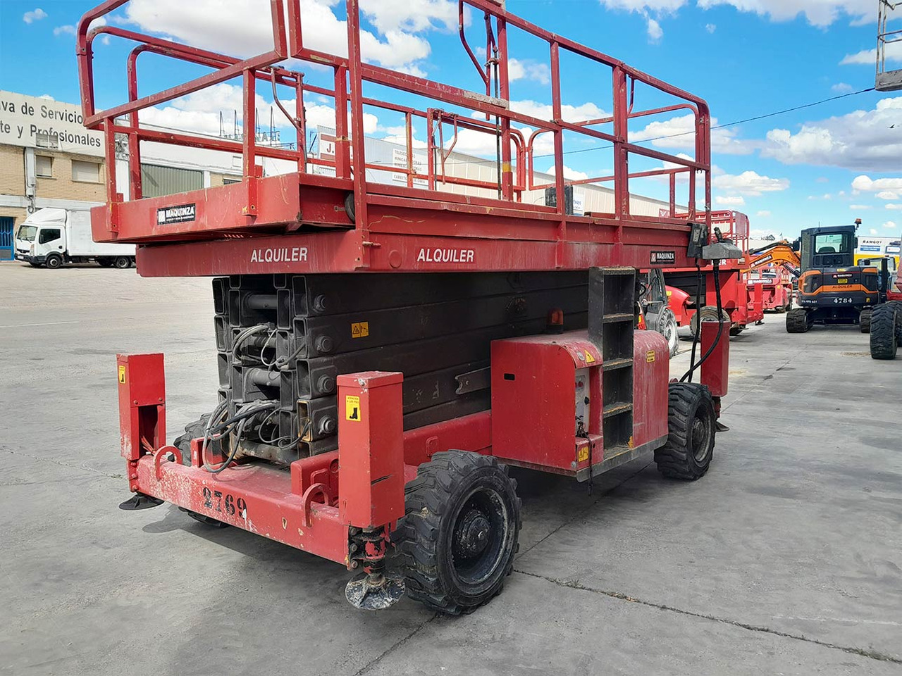 HAULOTTE H18SX - Nacelle ciseaux: photos 4 HAULOTTE H18SX - Nacelle ciseaux: photos 4