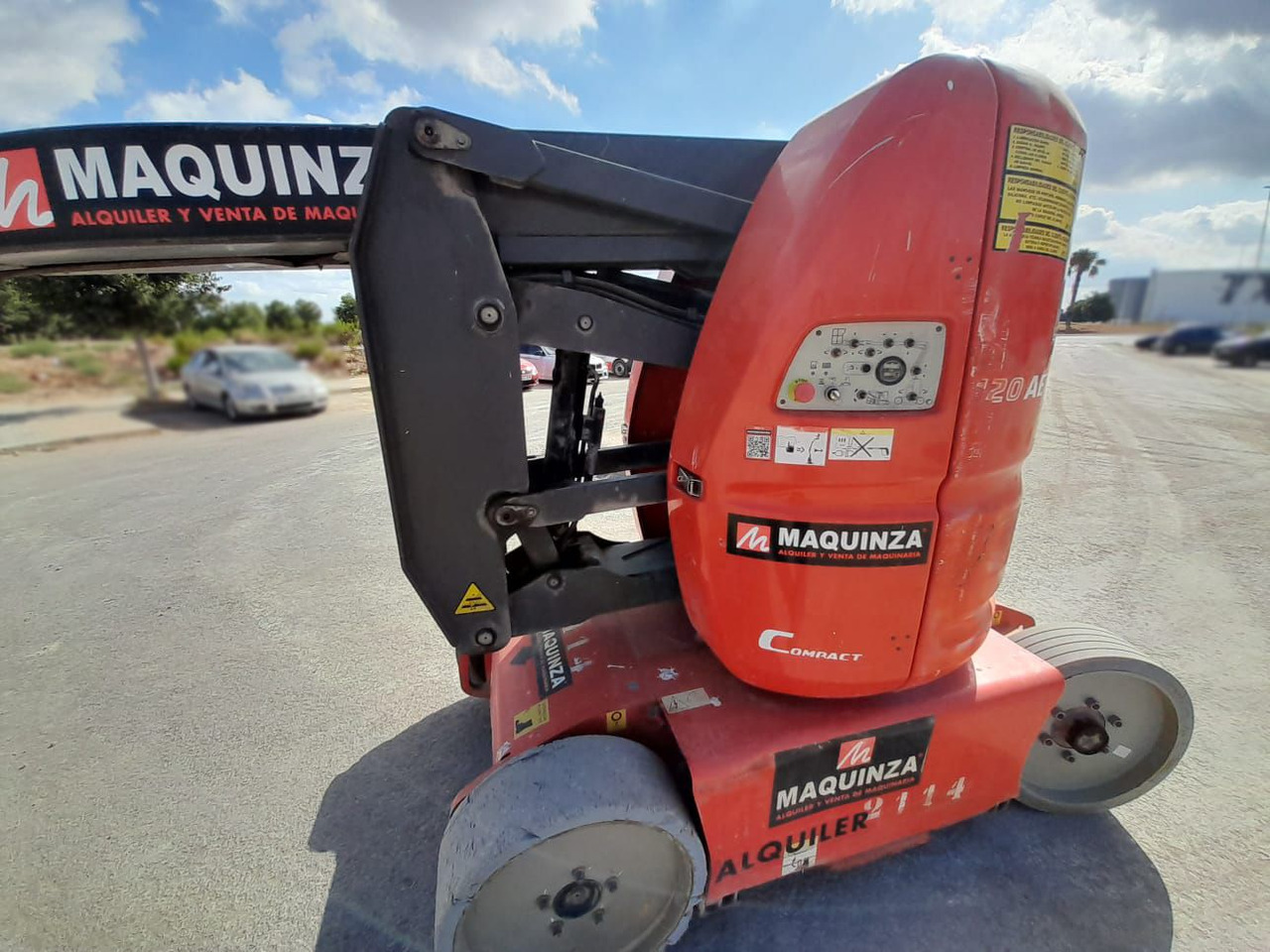 MANITOU 120AETJ C - Nacelle articulée: photos 5 MANITOU 120AETJ C - Nacelle articulée: photos 5