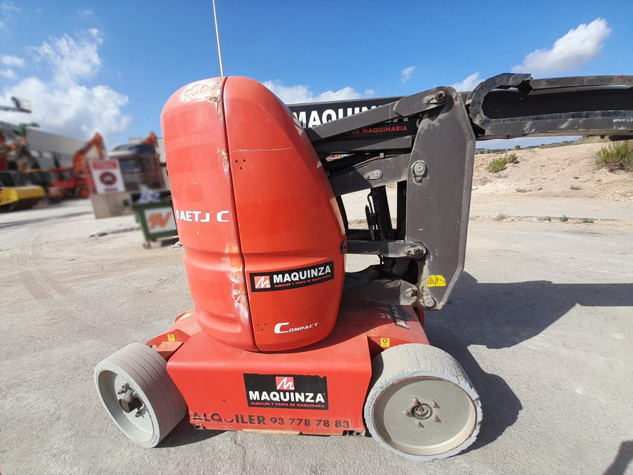 MANITOU 120AETJ C - Nacelle articulée: photos 4 MANITOU 120AETJ C - Nacelle articulée: photos 4