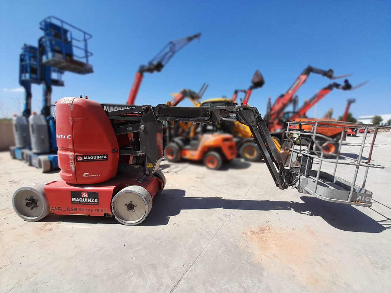 MANITOU 120AETJ C - Nacelle articulée: photos 3 MANITOU 120AETJ C - Nacelle articulée: photos 3