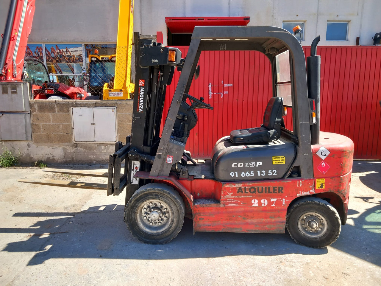 MANITOU CD25P - Chariot élévateur diesel: photos 3 MANITOU CD25P - Chariot élévateur diesel: photos 3